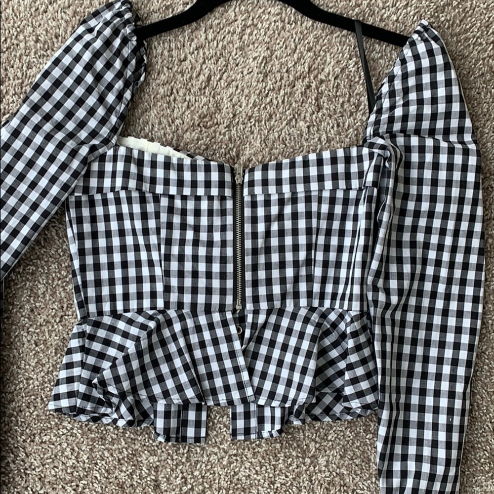 Revolve Gingham Top - image 3